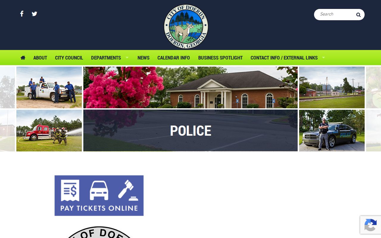 Doerun criminal records Police Department official page
